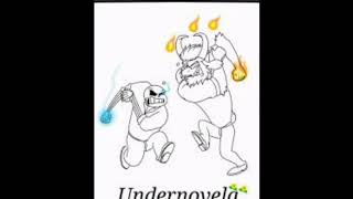 Undernovela  el huesosso megalovania [upl. by Yelda]