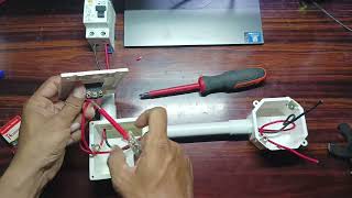 1 Way 1 Gang Switch Wiring Connection TUTORIAL RT Electrical [upl. by Subir476]