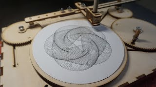 Cycloid Drawing Machine Higher dimension Spirograph [upl. by Freeman744]