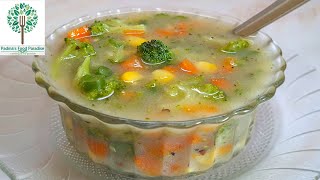 Broccoli soup recipe without milk  broccoli soup recipe without cream  broccoli soup without oil [upl. by Emile994]