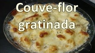 Couveflor gratinada  Comida Maravilhosa 24 [upl. by Iht]