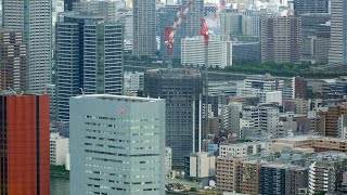 高さ199m グランドシティタワー月島（月島三丁目地区第一種市街地再開発事業）の建設状況（2024年9月1日） [upl. by Chuck]