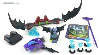 LEGO Chima 70137 Bat Strike Speedorz set review [upl. by Akehsyt]