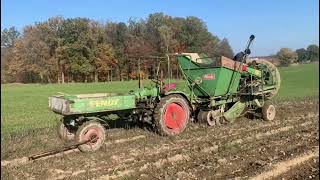 Fendt GT 231 bei der Kartoffelernte mit Spurpilot  statt GPS [upl. by Gone]