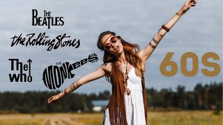 60s Hits Playlist Hosted by Retro DJ The rolling Stones The Monkeys The Who Motown [upl. by Hey]