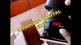 Lijadora Orbital Skil 200W [upl. by Cassady]