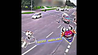 Fastest ambulance💀 troll editz 🧌 shorts edit trollface [upl. by Asillem]