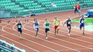 Karsten Warholm 100 m under NM mangekamp på Bislett 19052013 [upl. by Forsyth]