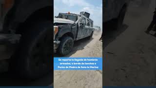 Reportan bloqueos en municipios de Tamaulipas sujetos armados circulan en caravana [upl. by Jdavie]