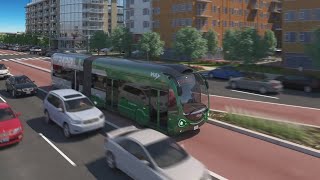 VIAs Greenline will connect San Antonio International Airport to downtown in a few years [upl. by Winstonn359]