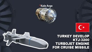 Turkish Developed KTJ3200 Turbojet Engine to Power the SOM and Atmaca Missiles [upl. by Morganstein]