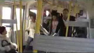 Thriller dance on the tube  Michael Jackson thriller [upl. by Goldberg]