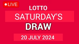 Uk Lotto Draw Live Results from Saturday 20 July 2024 [upl. by Tammie333]