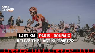 ParisRoubaixFemmes 2022  Last KM [upl. by Atterrol]