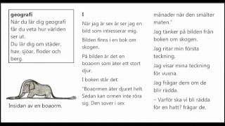 Ljudbok Den lille prinsen kapitel 1 Min teckning [upl. by Ahsil]