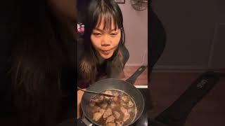 Beef lomi filipinofood asmr cooking beef lomi food foodshorts recipe [upl. by Rep]