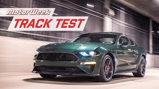 2019 Ford Mustang Bullitt  Track Test [upl. by Susann]