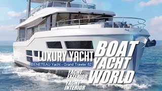 BENETEAU Yacht  Grand Trawler 62 boating yachting [upl. by Kerad]