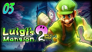 Luigi Mansion 2 HD Game Playthrough  Chapter 3 Clockwork Tower  Showtime Boss [upl. by Roxi]