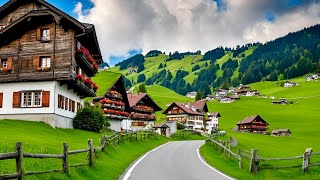 🇨🇭Driving In Switzerland Countryside  Spectacular Mountain View In Appenzell [upl. by Drof]