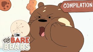 Hilarious We Bare Bears Moments  Giant Compilation  Cartoon Network  Cartoons for Kids [upl. by Ennirok]