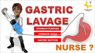 Gastric Lavage Procedure  Stomach Wash  Gastric suction  Stomach Pumping Nursing Procedure [upl. by Niraj24]