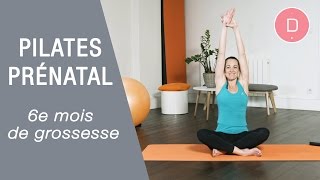 Pilates Prénatal – 6ème mois de grossesse [upl. by Kubetz823]