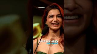 Samanthas⚡ Greatest Advice For Womens Samantha Ruth Prabhu Speech  Iifa Awards 2024 [upl. by Melvyn659]