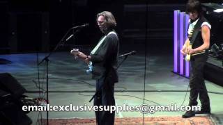 Eric Clapton Jeff Beck O2 Arena 13th February 2010  stunning [upl. by Nnaeel699]