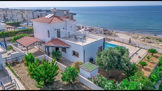 Sea Front Detached House for Sale in Esentepe Kyrenia Cyprus [upl. by Mairam]