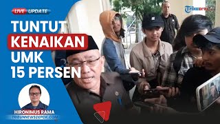 Wali Kota Depok Sampaikan Aspirasi Buruh yang Menuntut Kenaikan UMK 15 Persen ke PJ Gubernur Jabar [upl. by Suoirred206]