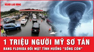 Bão Milton “có một không hai” áp sát bang Florida người dân Mỹ đối mặt sơ tán sống còn  Thời sự [upl. by Hnib]