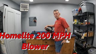 Homelite 200mph Blower Step by Step Repair [upl. by Drazze]