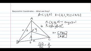 Barycentrics Part 2 Some Classical Results [upl. by Sisak461]