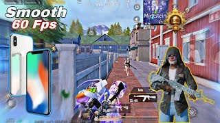 iPhone X 😍 PUBG Test in 2024 With iOS 16710 😱 iPhone X Pubg test🥶 [upl. by Namsu]