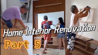 Home Interior Renovation Part 5  Talia House Unit Idesia City Dasmarinas [upl. by Lehcim]