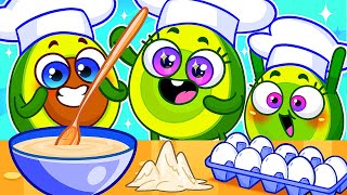 Which Cake is Best 🍰😍 Family Competition Bake Off Song 🍽️🎂 II Kids Songs by VocaVoca Friends 🥑 [upl. by Ardeahp510]