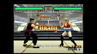 Virtua Fighter 3TB Playthrough using the Dreamcast Xploder D Dreamcast Sega DC CheatCodes Sub [upl. by Haikezeh274]