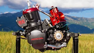 The Ultimate Honda CR250 2 Stroke Engine Build [upl. by Sorce]