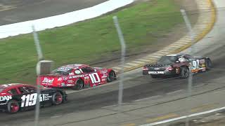 Dells Raceway Park TUNDRA Super Late Models Carl Wegner 100 Highlights Sept 25 2022 [upl. by Esylle]