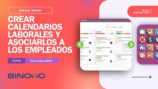 ODOO RRHH  Tutorial 06 📌 Crear calendarios laborales en Odoo y asociarlos a los empleados [upl. by Dobb]