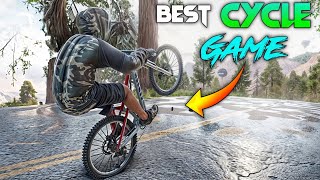 Best Bicycle Game Ever In Mobile  High Grafics Cycle game [upl. by Asserak]