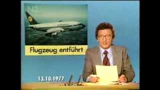 tagesschau 13 Oktober 1977  Entführung der Landshut [upl. by Pandora182]