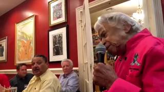 Leah Chase addresses the Holy Thursday crowd [upl. by Ibib]