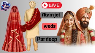 ATAMJOT WEDS PARDEEP  WEDDING DAY  HEER PRODUCTION 2024 live wedding trending [upl. by Farra]