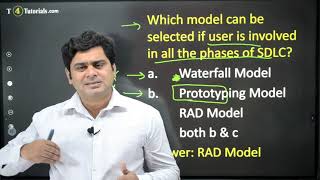 SE26 Which model can be selected if user is involved in all the phases of SDLC RAD [upl. by Dabney368]