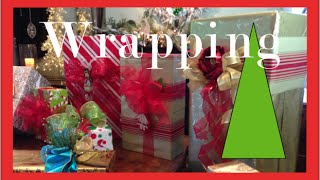 How to wrap a gift  Christmas Gift Wrapping [upl. by Ayar]