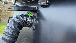 Lone Peak Overland Camper Diesel Heater Quick Connect and use [upl. by Ordnas]