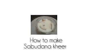 fast sabudana kheer recipe 😋 laddugopalkitchen802 [upl. by Nnave]