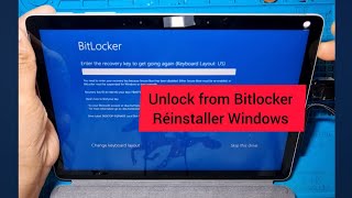 How to remove Bitlocker on Microsoft Surface Go 2 1901 surfacebook surfacepro4 surfacepro3 [upl. by Gerty]